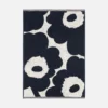 Handtuch "Unikko" von marimekko, blau-natur – Bild 2