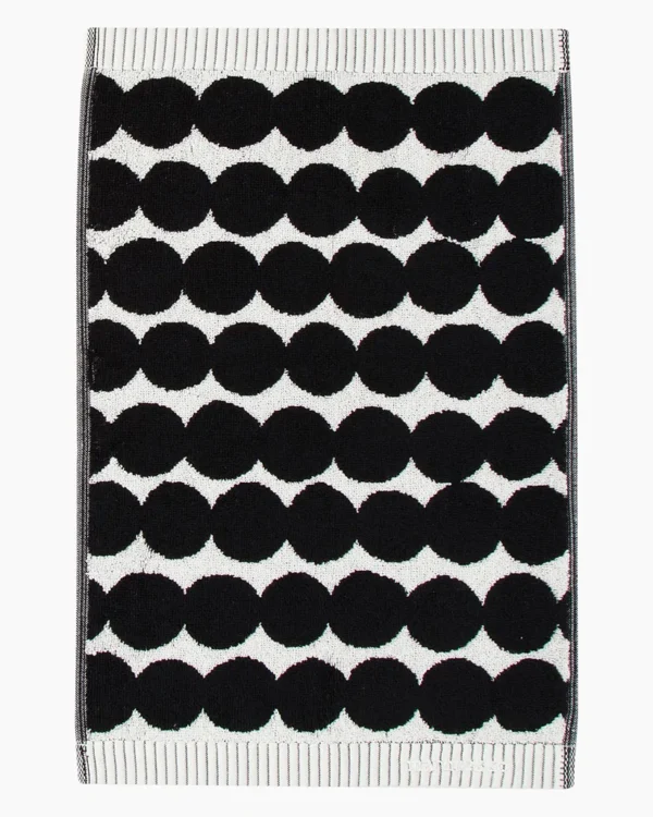 Gästetuch "Räsymatto" von marimekko, schwarz-natur - Image 2