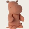 Safari Friends von Maileg: apricotfarbenes Hippo (22cm) – Bild 2