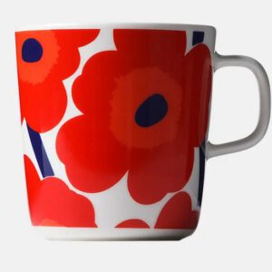 Tasse Unikko rot 4dl von marimekko